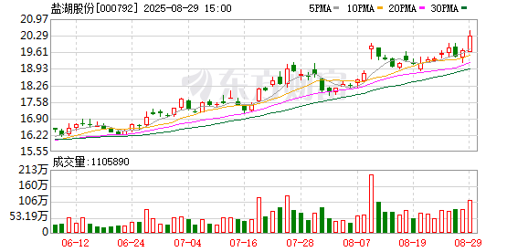 炒股配资门户网官网 盐湖股份：上半年净利润25.15亿元，4万吨/年锂盐项目预计9月底试车